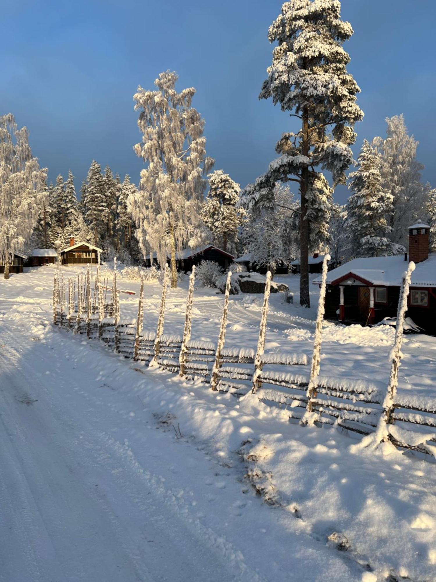 Siljansnaes Stugby Hotel Bagian luar foto